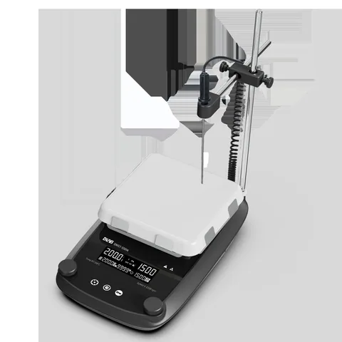 DLAB大龙 DMS7-550M LCD数控7寸玻璃陶瓷盘面加热型磁力搅拌器
