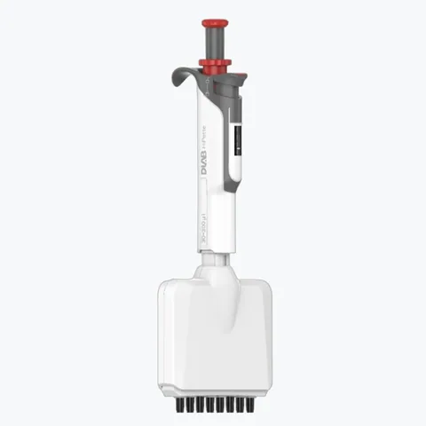 DLAB大龙 HiPette 全消毒手动8道可调式彩色移液器HiPette 8道