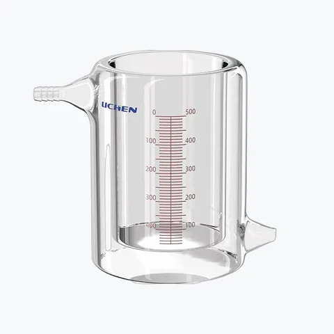 力辰科技双层夹套烧杯2000ml