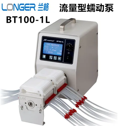 保定兰格BT100-1L蠕动泵 BT100系列 支持29种泵头 实验室精密流体控制