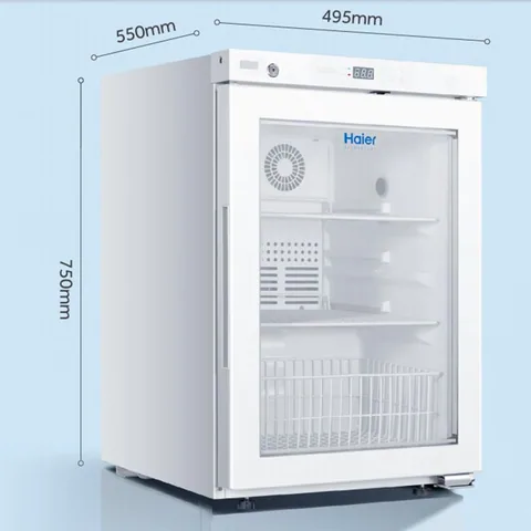 海尔HYC-85FD医用冷藏箱85L药品存储 2-8℃发泡门恒温柜