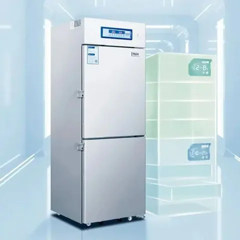 海尔HYCD-471FD实验室低温保存设备 冷藏2~8℃ 冷冻-10~-25℃