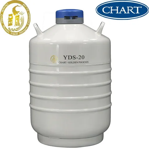 金凤YDS-20B液氮生物容器 含6个120mm提筒 实验室低温储存设备
