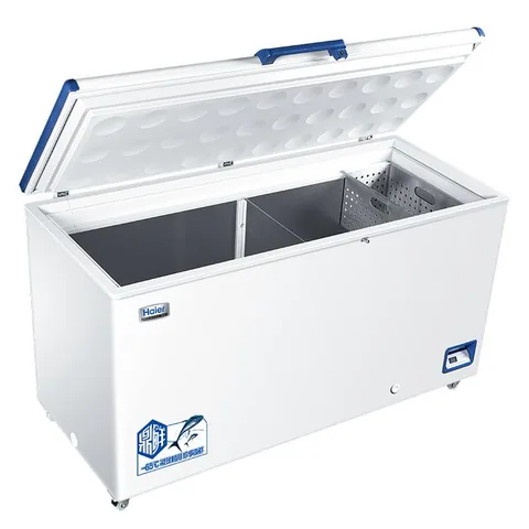 海尔DW-60W258 -60℃超低温冰箱 海鲜冷冻柜 三文鱼石斑鱼澳洲龙虾专用