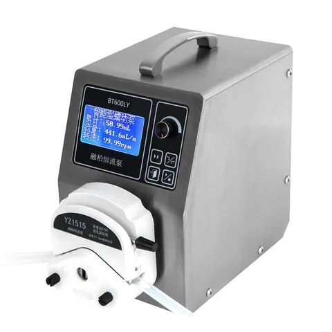 保定融柏 BT600LY 大流量液晶数显蠕动泵 实验室流体精密输送