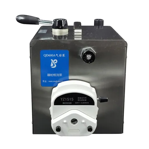 保定融柏 QD600A 气动防爆蠕动泵 转速 160-600rpm 流量 10-2200ml/min