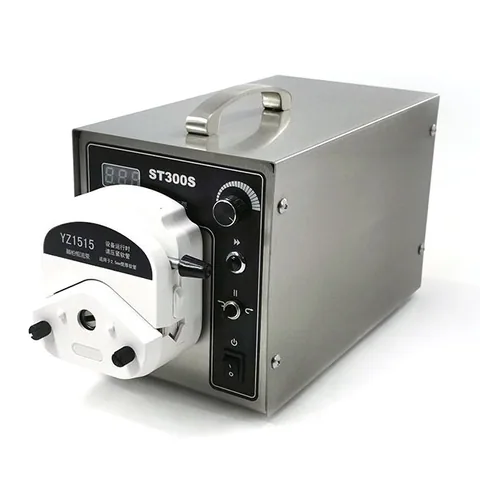 保定融柏 ST300S 多泵头串联蠕动泵 转速1-350rpm 3位数码管显示